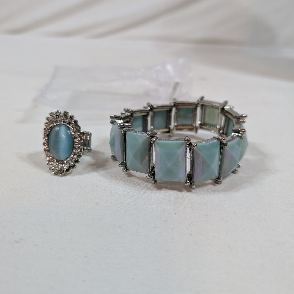 Turquoise Bracelet & Ring Set